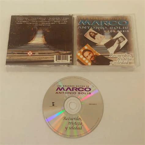 Marco Antonio Solis Y Los Bukis Grandes Exitos Cd Rare Release
