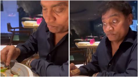 Johny Lever Tries Wasabi For The First Time His Reaction Is Now A Viral Video India Today