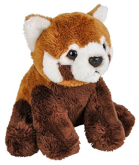 Wildlife Tree 5 Stuffed Red Panda Cub Zoo Animal Plush Floppy Animal