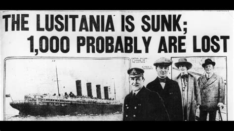 Fallout Of The Lusitania Disaster Complete Lusitania Timeline Series Episode Youtube