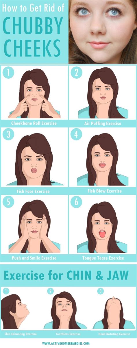 How To Get Rid Of Chubby Cheeks And Lose Facial Fat Active Home Remedies