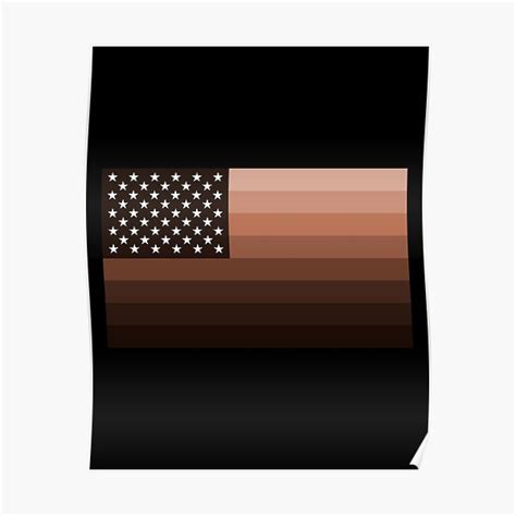 Black Power African American Flag Poster For Sale By Elhafdaoui Redbubble