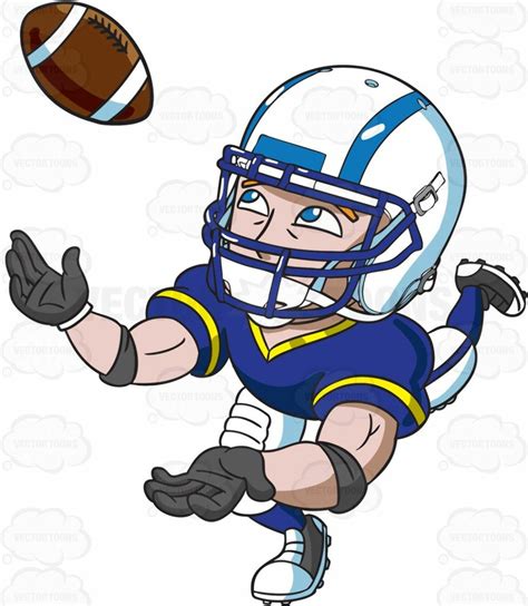 Download High Quality Football Player Clipart Wide Receiver Transparent