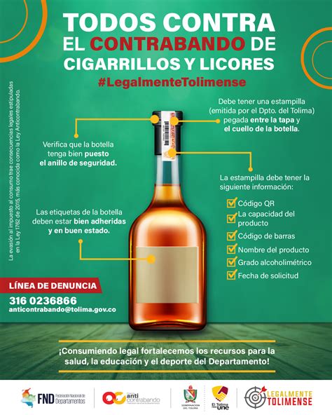 Aprende A Identificar Licor Y Cigarrillos De Contrabando Todoscontraelcontrabando El Grupo