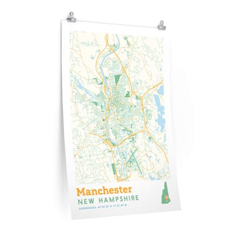 25 Manchester New Hampshire Map Maps Online For You