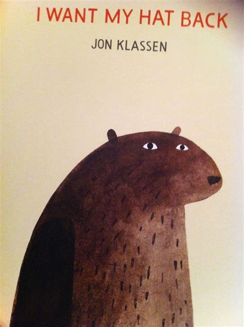 The Effective Visual Features Of ‘i Want My Hat Back By Jon Klassen