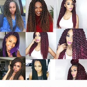 Freetress Hair Water Weave Ombre Synthetic Curly Inch Free Tress Water Wave Crochet Hair