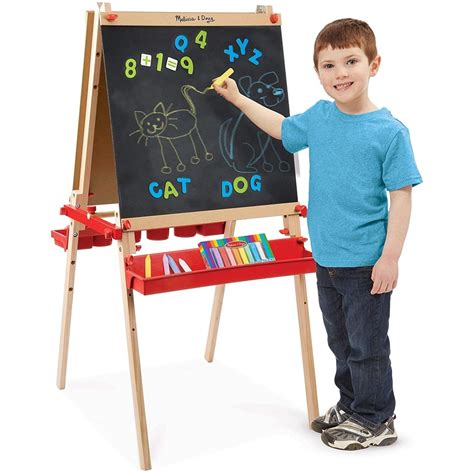 Deluxe Wooden Standing Art Easel The Toy Store