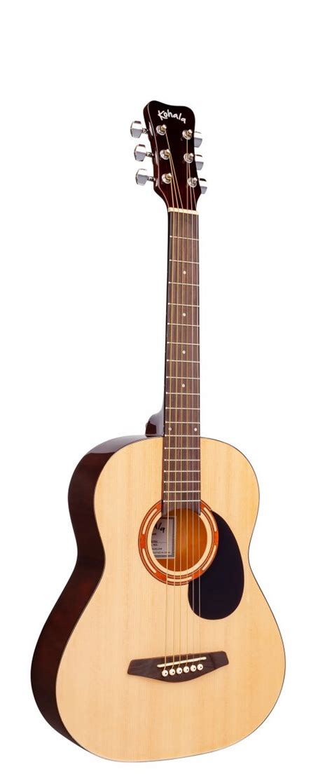 34 Size Steel String Acoustic Guitar W Bag Kohala Ukuleles