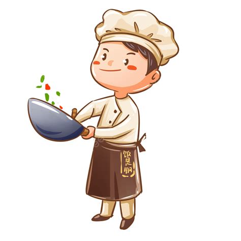 รูปมือวาดการ์ตูนเชฟ Png พ่อครัวตัวน้อย พ่อครัวทำอาหาร อาหารอร่อยภาพ Png และ Psd สำหรับดาวน์