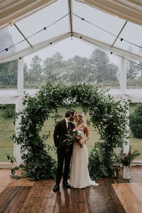 30 Fabulous Lush Greenery Wedding Arches Weddingomania