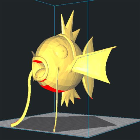 Download Stl File Magikarp 3d Printing Template ・ Cults