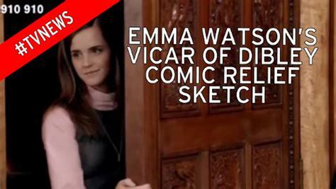 Comic Relief 2015 Emma Watson Joins Stars In Hilarious Vicar Of Dibley Special Mirror Online