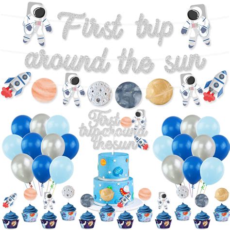 Buy Space First Birthday Party Decorations Outer Space 1st Birthday