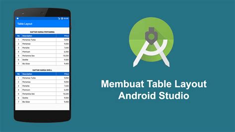 Membuat Tabel Di Android Studio Eminence Solutions