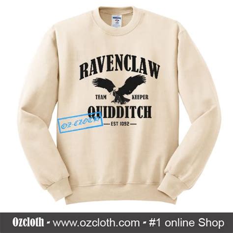 Ravenclaw Quidditch Team Captain Sweatshirt Ozcloth