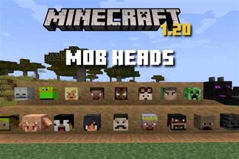 How To Get And Use Mob Heads In Minecraft 120 Beebom