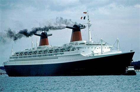 Ss France French Line Cruise History Liner History Cruising The Past