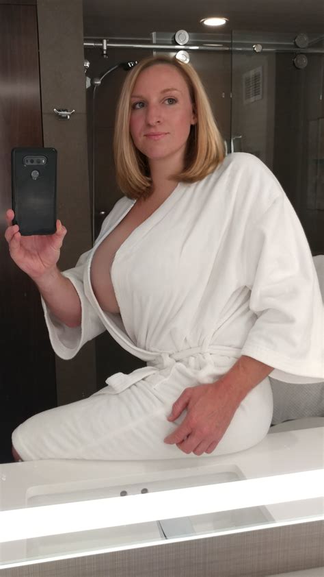 Big Blonde Bathrobe Bathroom Boobies Scrolller