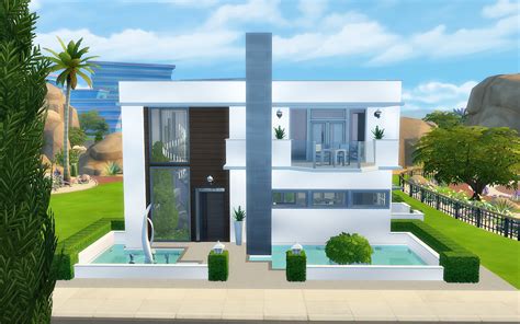 Sims 4 Modern House Cc