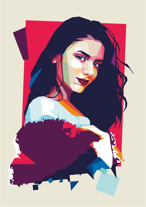 Just A Girl On Behance Pop Art Painting Pop Art Pop Art Portraits