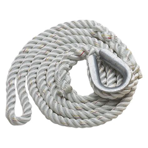 New England Ropes 58 D Nylon 3 Strand Mooring Pendant