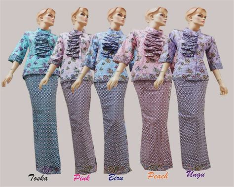 Model Baju Pramugari Dasi Terbaru - Batik Bagoes Solo