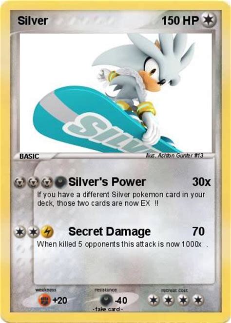 The most common way to organize pokemon cards is by set. Pokémon Silver 858 858 - Silver's Power - My Pokemon Card