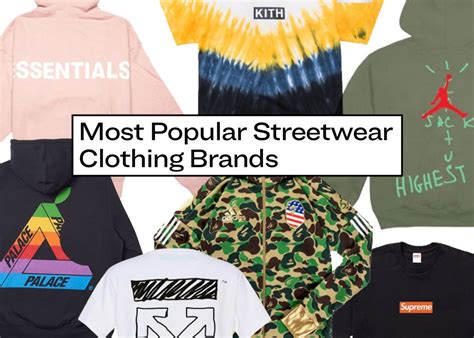 The Most Popular Streetwear Brands Stockx News