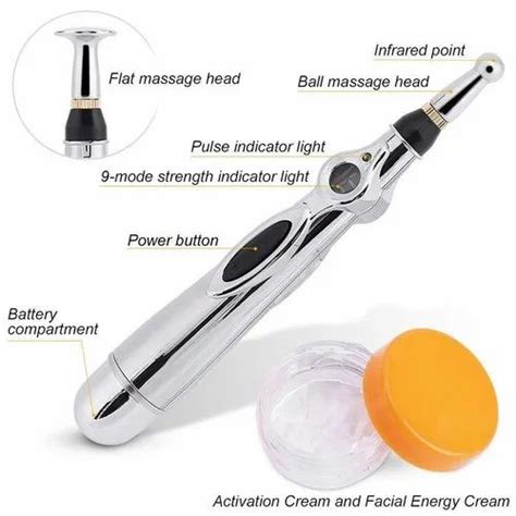 New Acupuncture Pen Electric Meridian Energy Body Massager Pain Relief