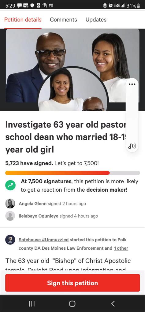 63 Year Old Pastor Marries His Pupil The Minute She Turned 18 9GAG