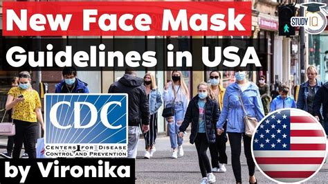 New Face Mask Guidelines By Us Centers For Disease Control Prevention