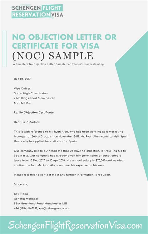 Taking all this information into account, below are two samples of no objection letters for employees and students. No objection letter for visa application sample. | Schengen Visa in 2019 | Application letters ...