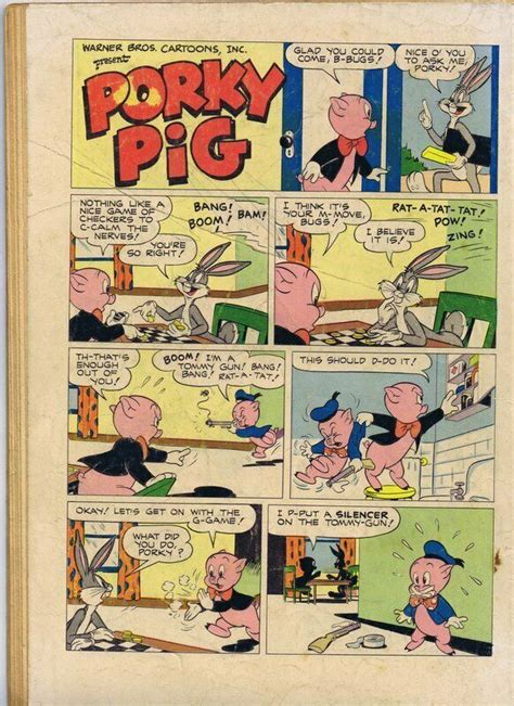 Four Color 351 Porky Pig And The Grand Canyon Giant Vintage 1951 Dell