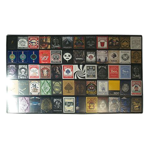 A web application that will display face up cards in a grid pattern. The Playing Card Frame - 60 Deck Acrylic Playing Card Display By Collectable Playing Cards