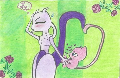 Mew And Mewtwo Please By Friezamangas On Deviantart