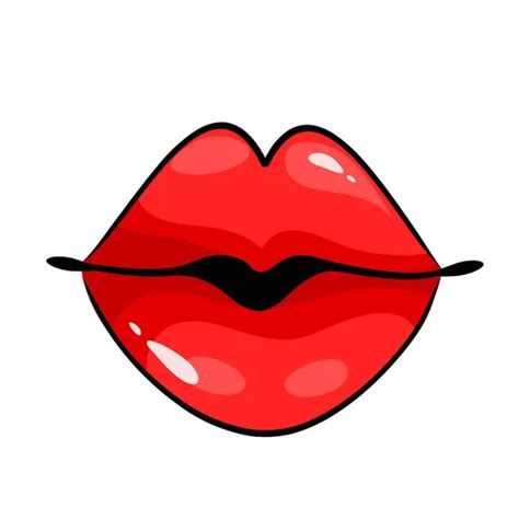 Female Lips Isolated Vector Illustration Stock Vector Image By ©adekvat 118073876