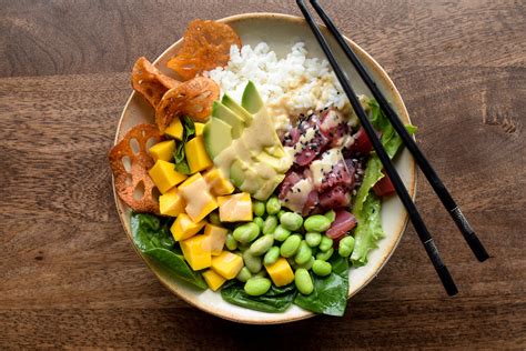 Smoked Salmon Poke Bowl Bravabod