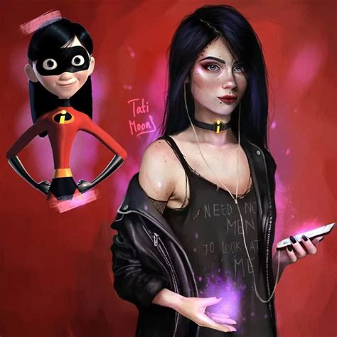 Artist Reimagines Famous Cartoon Characters In More Realistic Style Awesome The Incredibles
