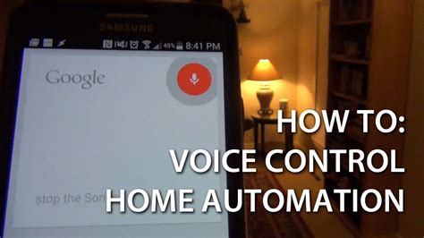 Voice Control Of Home Automation With Android How To Youtube