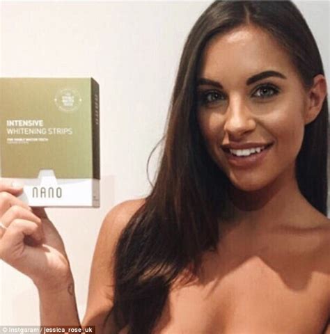 Love Island S Jess Faces Backlash After Posting Ad Topless Daily Mail