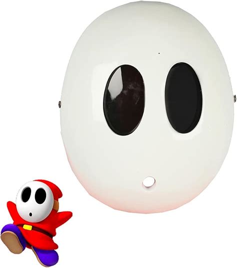 Chiefstore Shy Guy Mask Full Head Mask Halloween Mask Cosplay Costume