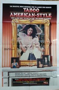 Sexploitation Movie Poster Taboo American Style Part Of A Series Ebay