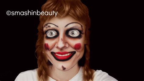 The Conjuring Annabelle Doll Makeup Halloween Makeup Tutorial