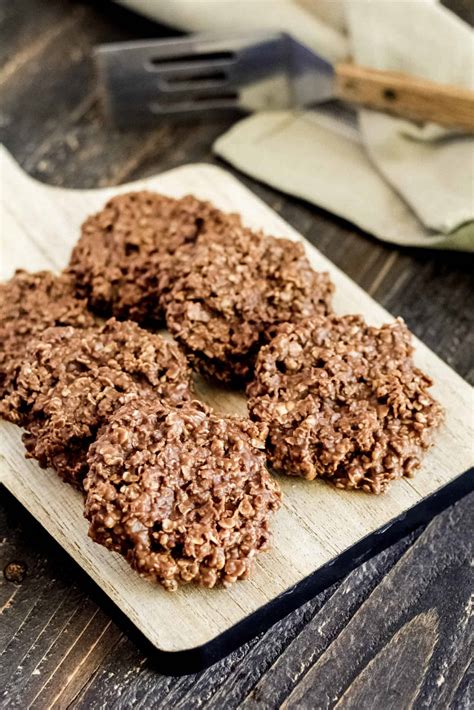 Classic No Bake Cookies Gluten Free Dairy Free Vegan Option Mile