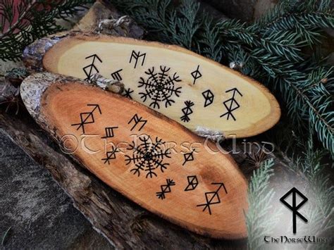 Get ready to read the sagas! Norse Home Protection Amulet, Viking Runes Wall Plaque Norse Decor Protection Amulet for Home ...