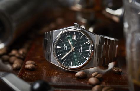 The Tissot Prx Powermatic 80 Green Offers A Fresh Take On This Top Value Proposition