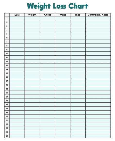 10 Best Printable Weight Loss Log Pdf For Free At Printablee