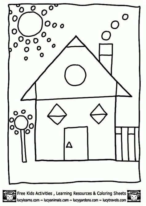 Get This Easy Preschool Printable of Shapes Coloring Pages qov5f