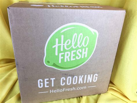 Hello Fresh Vegetarian Subscription Box Review Coupon May 2018